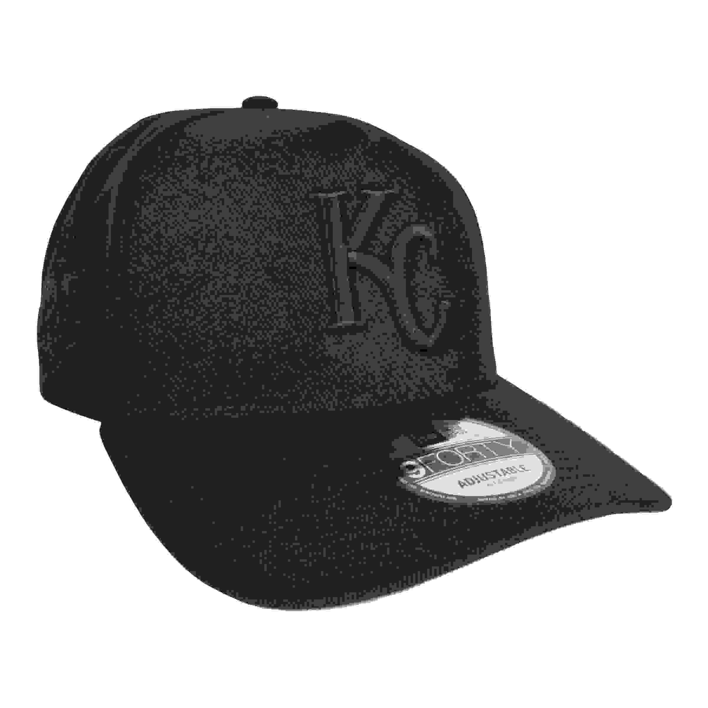 New Era Kansas City Royals 9FORTY Triple Black Snapback Hat